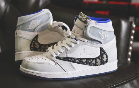 travis scott jordan 1 dior